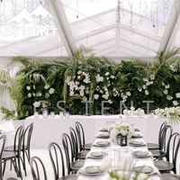 Tente de réception extérieure de grande taille pour événements, 50 x 50, 30 x 30, 40 x 20, 40 m x 20 m, pour mariage, capacité de 500, 1000, 1500, 5000 personnes, tente de fête de mariage