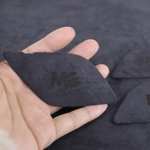 Tcart โลหะ + ผ้าสักหลาดสั้น4ชิ้นอุปกรณ์เสริมสำหรับ <span class=keywords><strong>MG</strong></span> <span class=keywords><strong>ZS</strong></span> <span class=keywords><strong>EV</strong></span> HS MG6 MG5 ezs ที่จับประตูด้านในฝาครอบป้องกันรอยขีดข่วน - Product Image 4