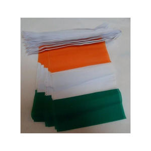 Offres Spéciales Côte d'Ivoire Côte d'Ivoire 10 Mètres 30 pièces Drapeau à cordes Bunting 8.8 ''X 5'' d'Ivoirien pour décoration nationale - Product Image 2