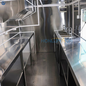 Remorque alimentaire de luxe, personnalisée, mobile, pour hot-dogs, camion de restauration rapide, remorques de concession, chariot alimentaire entièrement équipé - Product Image 4