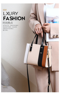 Bolso de Mano de Alta Calidad al por Mayor para Mujer, Bolso Casual Tipo Tote, Sac à Main Femme, Bolso de Lujo de Gran Capacidad, Cuero Genuino para Mujer - Product Image 2