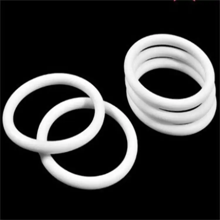 Custom ptfe O-ring white ptfe O-ringSeal ring for diaphragm pump shaft