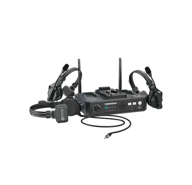 Original Hollyland Solidcom C1 Wireless DECT Intercom Headsets Full-Duplex No Beltpack 1000ft 2-8 User Team Communication