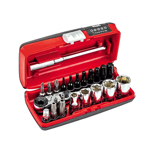 Juego de llaves hexagonales 609 1/4 Skx de 25 piezas, juego de llaves de vaso métricas y estándar para reparaciones automotrices y del hogar. - Product Image 2