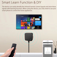 Control Remoto Universal Inteligente WiFi IR RF S11 Smart Life App, Compatible con Tuya, Funciona con Alexa y Control por Voz de Google para TV, Aire Acondicionado y Ventilador