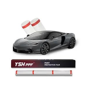 Film de protection de peinture noir Ppf Tpu auto-cicatrisant de vente chaude pour la couverture de voiture solaire de voitures