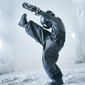 Pantalones de Esquí FLYSKI 3L Impermeables, Resistentes al Viento, Transpirables, Térmicos, con Cierre de Cremallera, para Niños, Unisex, para Snowboard al Aire Libre - Product Image 5