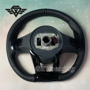 <span class=keywords><strong>Volant</strong></span> Personnalisé pour Mercedes Benz AMG 809 Classe A Classe C Classe E W213 W203 W205 en Cuir avec Coutures Noires - Product Image 6