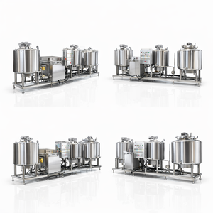 สายการผลิตถังบัฟเฟอร์โยเกิร์ต ระบบวาล์วท่อโยเกิร์ต อุปกรณ์โยเกิร์ต - Product Image 1