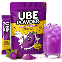 Poudre d'Ube Julong 100% Naturelle - Colorant Alimentaire Violet Matcha Biologique EU&NOP - Poudre de Patate Douce Violette Déshydratée