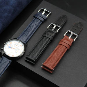 Correa de cuero de becerro para reloj Samsung Galaxy Watch, correa de cuero de alta calidad de 20mm, 22mm, 42mm, <span class=keywords><strong>Huawei</strong></span> <span class=keywords><strong>GT2</strong></span> - Product Image 4