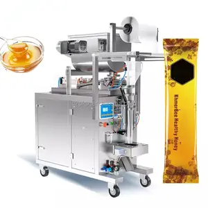 Automatic Liquid Honey Weigh Filling Sealing Machine Sachet Paste Packaging Packing Machine For Honey