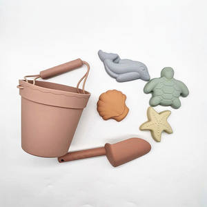Brevet classique Silicone plage seau <span class=keywords><strong>à</strong></span> eau jouet ensemble <span class=keywords><strong>bac</strong></span> <span class=keywords><strong>à</strong></span> <span class=keywords><strong>sable</strong></span> joli cadeau ensemble pour les tout-petits bébé été bord de mer <span class=keywords><strong>piscine</strong></span> jouer - Product Image 1