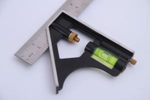 Penggaris persegi kombinasi sudut dapat diatur multifungsi dengan tingkat gelembung - Product Image 5