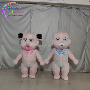 <span class=keywords><strong>Costume</strong></span> de bébé gonflable animatronique humain pour cosplay, costumes d'Halloween - Product Image 1