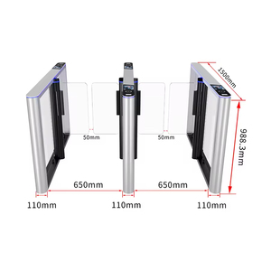 Tourniquet en alliage d'aluminium Tengda avec système de contrôle d'accès à reconnaissance faciale Tourniquet pivotant pour utilisation en salle de sport - Product Image 6
