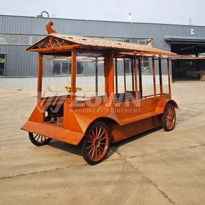 Camion de restauration mobile électrique à plateau épaissi, système d'eau et d'alimentation personnalisé, chariot de vente de snacks pour la vente de desserts et pâtisseries - Product Image 4