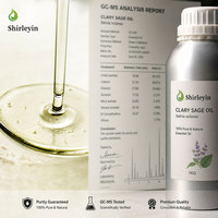 Vente en gros d'huile essentielle de sauge sclarée 100% pure naturelle, écologique, de qualité cosmétique, pour bougies, massages et aromathérapie