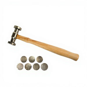 WALIYA 11 Faces Texturing <b>Engraving</b> Hammer with Interchangeable Faces for Jewelry Making Metalworking Steel Craft - Product Image 1