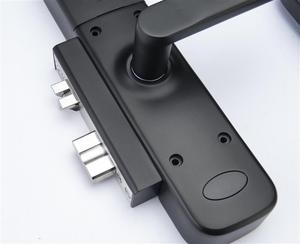 Khóa cửa thông minh bằng hợp kim nhôm điều khiển bằng ứng dụng, vân tay, thẻ từ, mật khẩu, khóa cửa kỹ thuật số thông minh cho nhà ở, khách sạn, văn phòng. - Product Image 3