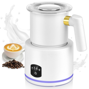 Mousseur à <span class=keywords><strong>lait</strong></span> électrique automatique 400W en acier inoxydable, fonctionnement à une touche, capacité <span class=keywords><strong>de</strong></span> 3 tasses, mousseur à <span class=keywords><strong>lait</strong></span> semi-automatique chaud/froid - Product Image 1