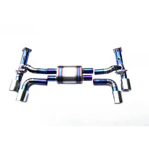 Sistema de Escape TLS Race para <span class=keywords><strong>Porsche</strong></span> 911 Tipo <span class=keywords><strong>997</strong></span> <span class=keywords><strong>Turbo</strong></span> con Silenciador de Aleación de Titanio de 200 Celdas Pulido a Espejo, Garantía de 3 Años - Product Image 6