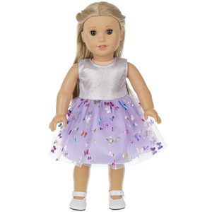 2026 New <b>18</b> <b>inch</b> Girl <b>Doll</b> <b>Clothes</b> Spring and Summer Fashion Dress 45cm <b>Doll</b> Beautiful <b>Clothes</b> Wholesale - Product Image 4
