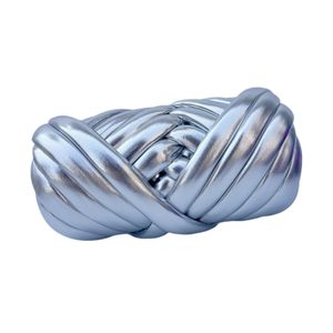 Hilo de Cuero Metálico Brillante de 250g, 2.5cm, para Tejer a Mano, Crochet, Trenzado y Tubular - Product Image 2