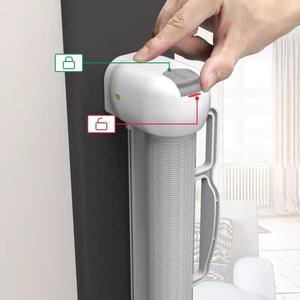 Rào Chắn An Toàn Cho Bé Dễ Lắp Đặt Hàng Rào Ngăn Chó Thú Cưng Lưới An Toàn Cổng An Toàn Cho Bé Có Thể Thu Gọn Bảo Vệ Cầu Thang - Product Image 5