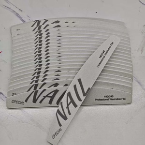 Half Moon Nagel feile Very Stramp Körnung Hochwertige benutzer definierte LOGO Professional Buffer Nail File - Product Image 3