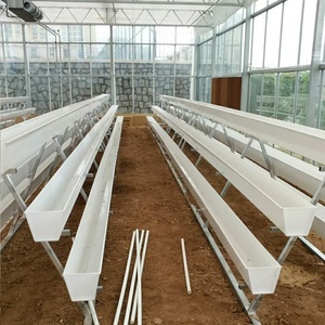 Système hydroponique de serre pour la culture <span class=keywords><strong>des</strong></span> fraises, canal en PVC - Product Image 5