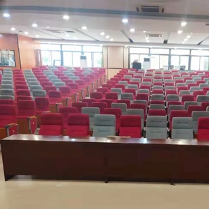 Стул для аудитории со спинкой складной коврик для письма, место для лекционного зала для школы, конференции, для университета - Product Image 5