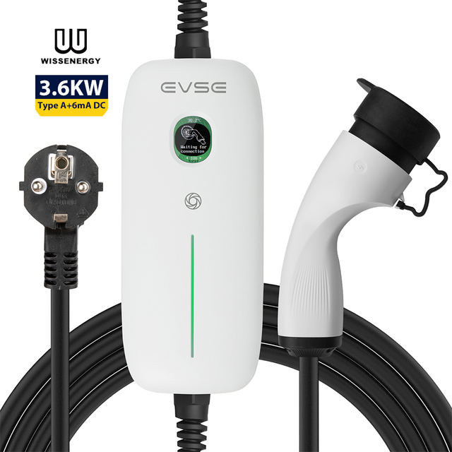 3.6kw 16A Portable Mobile Charger New Condition Ev Power Bank with LED Indicator Light for Car