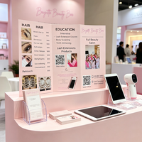 Impression en gros de dépliants promotionnels personnalisés pour salons de beauté, papier laminé 157 g/m²