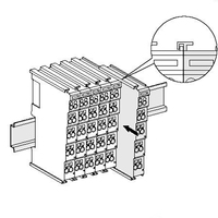 Controlador Lógico Programable Modular GCAN-PLC-535 Ethercat Master con Codesys, 8di 8do PNP 24V DC para Automatización Industrial
