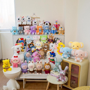 Juguetes de <span class=keywords><strong>Peluche</strong></span> de Animales de <span class=keywords><strong>Peluche</strong></span> con Costuras Azules al por Mayor, Muñecos de Máquina de Garras, Figuras de Anime de <span class=keywords><strong>Peluche</strong></span>, Juguetes de <span class=keywords><strong>Peluche</strong></span> de Animales para Niños - Product Image 1