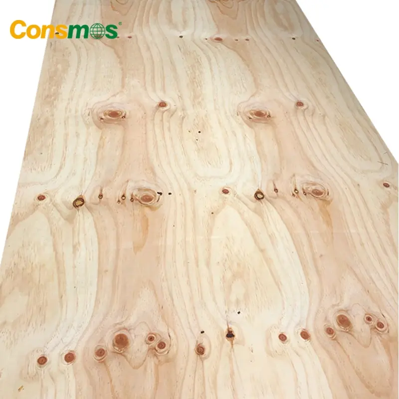 Tablero de madera de pino duro CDX para construcción, madera de alta calidad