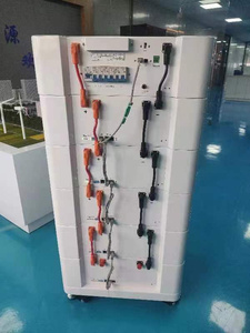 Batería de Almacenamiento de Energía Solar Fotovoltaica LED de 48 V/51,2 V, Sistema de Almacenamiento de Energía Doméstico Apilable de Alto Voltaje, Batería de Litio - Product Image 4