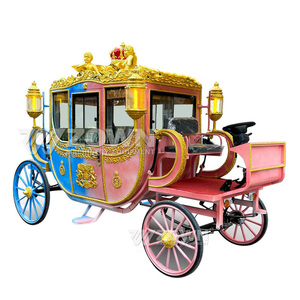 Carruaje Real Eléctrico de 4 Ruedas con Batería, Color Personalizado, para Parques de Atracciones y Ceremonias de Boda - Product Image 3