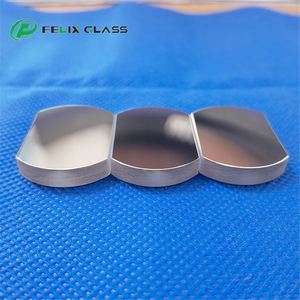 Miroir en verre laser FELIX optique carré en silice fondue UV, plano-concave, avec revêtement argenté pour machine laser - Product Image 5