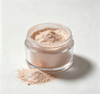 Poudre de pigment à effet spécial GUANZUN, crème de pigment perlé d'abricot, revêtement holographique en aluminium pour l'impression d'emballages de luxe
