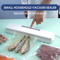 QH-65 66 économiseur de nourriture scellant sous vide compact scellant sous vide avec coupe-sac bon prix qualité Mini Portable