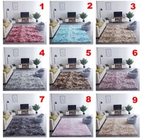 Personnalisable grand tapis moelleux en fausse fourrure luxe 7 jours acceptable confort tapis pour salon chambre zone de stockage tapis ensembles