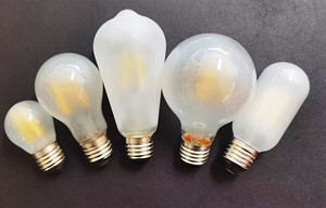 Forme de <span class=keywords><strong>tube</strong></span> T45 givré E26 <span class=keywords><strong>E27</strong></span> B22 Ampoules à filament LED à intensité variable Support de logo personnalisé - Product Image 5