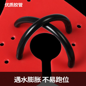 Almohadilla de entrenamiento de natación con manos correderas ajustables para adultos y niños, equipo de natación para todas las estaciones - Product Image 3