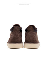 Bottes de neige mi-mollet pour hommes en cuir véritable, grandes tailles, antidérapantes, résistantes au froid, chaudes, chaussures de travail thermiques d'extérieur