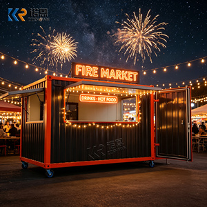Customized Coffee Shop With Modern Exterior Design Portable Structure Container Cafe - Product Image 4