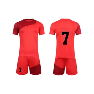 Uniformes de futebol personalizados para homens, camisas de futebol respiráveis, conjuntos de uniformes de futebol personalizados com novo design