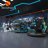 Máquina de Juegos Arcade MoviePower, Equipo de Entretenimiento para Interiores, Juegos para Niños, Máquina de Juegos Operada con Monedas