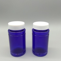 Bouteilles en plastique PET de 100 cc à prix d'usine pour pilules et médicaments liquides avec bouchon à vis et impression sérigraphique
